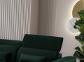 1. Ecksofa Foble Loco 35 dunkelgrün