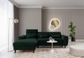 Ecksofa Foble Loco 35 dunkelgrün Links