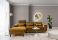 Ecksofa Foble Loco 45 Senf Links
