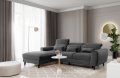 Ecksofa Foble Nube 05 Dunkelgrau