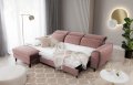 Ecksofa Foble Nube 24 Rosa Schlaffunktion