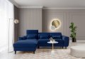 Ecksofa Foble Velvetmat 40 dunkelblau Links
