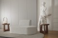 Dalia 1-Sitzer Boucle Creme Dekor