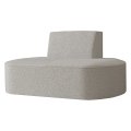 Dalia 1-Sitzer Boucle Creme