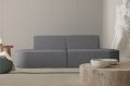 Dalia Sofa 2-Sitzer Graphite Boucle Stoff Dekor