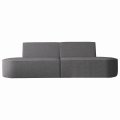 Dalia Sofa 2-Sitzer Graphite Boucle Stoff
