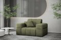 Balia Sessel perfect harmony 39 Olivgrün Stoff Dekor