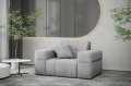Balia Sessel perfekt harmony 80 Hellgrau Stoff Dekor