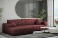 Balia Ecksofa Balia L Rotwein Chenille Stoff Links Dekor