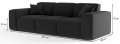 Luga Sofa 3-Sitzer Abmessungen