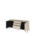 Kommode mit Schubladen und Stauraum, Trend TR-01 Beige