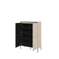 Kommode Trend 3 Sandbeige offene