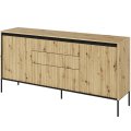 TR-01 Trend-Kommode in Eiche Artisan – funktionaler Stauraum mit natürlicher Holzmaserung