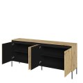 Kommode Trend 4 Eiche Artisan offene