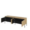 TV-Schrank Trend 5 Eiche Artisan offene