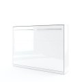 Wandklappbett Concept Pro 4 140x200 Horizontal Lenart Bett Weiß Hochglanz