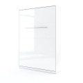 Wandklappbett Concept Pro 1 140x200 Vertikal Lenart Bett Weiß Hochglanz