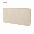 Kopfteil Beige Bouclé