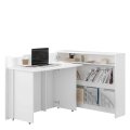 WORK CONCEPT Weiß Hochglanz entfaltet Rechts