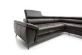 Ecksofa aus Echtleder mit Schlaffunktion MOCCA L-form WERSAL