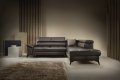 Ecksofa aus Echtleder mit Schlaffunktion MOCCA L-form WERSAL