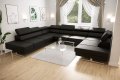 Ecksofa EMPORIO MAX I Schwarz