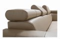 Ecksofa MARGO II Ledersofa Kopfstütze 2