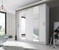 Kleiderschrank ARTI 14 mit zwei Schiebetüren, Spiegeln und Beleuchtung LENART