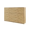 Wandklappbett Bed Concept 120x200 Horizontal Lenart Bett Grau und Eiche Artisan