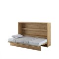 Wandklappbett Bed Concept 120x200 Horizontal Lenart Bett Grau und Eiche Artisan