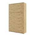 Wandklappbett Bed Concept 120x200 Vertikal Concept Lenart Bett Grau und Eiche Artisan
