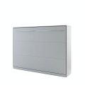 Wandklappbett Concept Pro 4 140x200 Horizontal Lenart Bett Grau