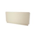Kopfteil CP-12 Beige mit weißem Regal