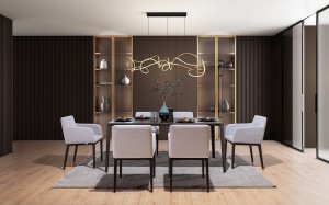 Holztisch RABEL natürliches Eichenholz Modern