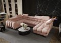 Ecksofa U-Form mit Schlaffunktion & Bettkasten - LINKS