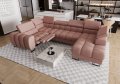 Ecksofa ASPEN MAX II RELAX Schlaffunktion U-form 198x350x170 cm Bettkasten - Links
