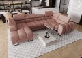 Ecksofa ASPEN MAX II RELAX Schlaffunktion U-form 198x350x170 cm Bettkasten - Rechts