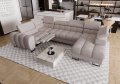 Ecksofa ASPEN MAX II RELAX 198x350x170 cm U-form Bettkasten Schlaffunktion - Links