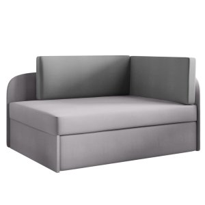 2x Sofa BAFI mit Schlaffunktion und Bettkasten Bett für Kinder Magic Velvet 2259 (Rechts) 2227 (Links)
