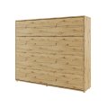 Wandklappbett Bed Concept 160x200 Horizontal Lenart Bett Eiche Grau