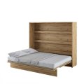 Wandklappbett Bed Concept 160x200 Horizontal Lenart Bett Eiche Grau
