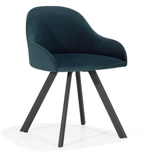 Sessel gepolstert PERLA NMS Stahlbeine Stahlbeinsessel