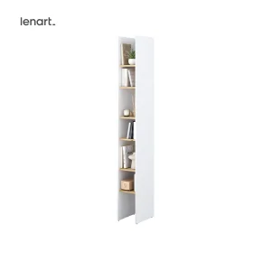 Bücherregal für Schrankbett Lenart BED CONCEPT BC-24 Weiß/Eiche 27 cm