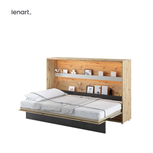 Wandklappbett Lenart CONCEPT JUNIOR Schrankbett 120x200 Horizontal CJ-03