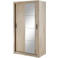 Kleiderschrank ARTI 6 mit zwei Schiebetüren und Spiegel LENART
