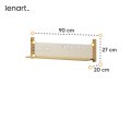 Hängeregal Lenart LENNY LY-05 Eiche Artisan/beige