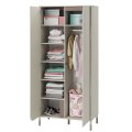 Kleiderschrank Lenart HARMONY HR-01 Kaschmir/Trüffel