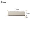 Hängeregal Lenart HARMONY HR-05 Kaschmir/Trüffel
