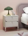 Nachttisch Lenart HARMONY HR-07 Kaschmir/Trüffel