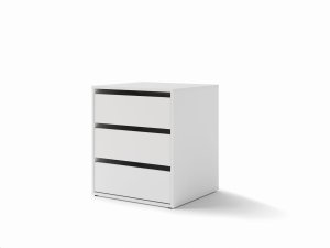Rollcontainer mit Schubladen Lenart MX-07 weiß